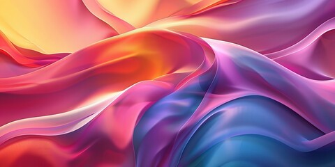 Fototapeta premium Abstract background with smooth shapes