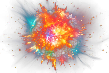 supernova spark isolated