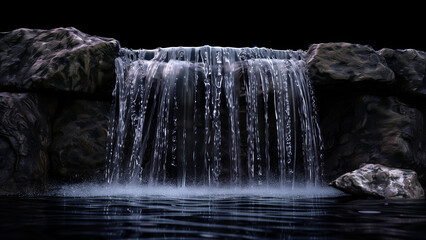 Vertical Velocity: A One-Meter Waterfall