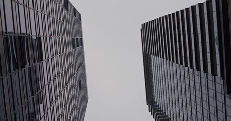 Cities giants, skyscrapers reach skyward, forest of urban ambition. Skyscrapers, city vertical...