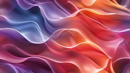 Obraz premium Colorful Wave Structures: Nature's Vibrant Patterns