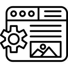 Content Management Icon