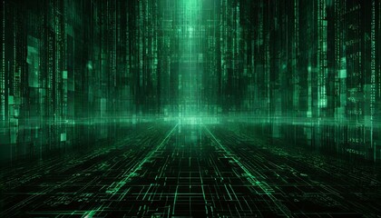 abstract code background