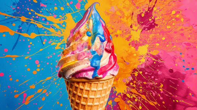 Ice Cream Wallpaper Images – Browse 117,841 Stock Photos, Vectors, and