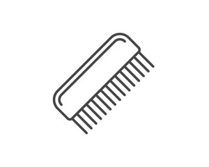 Vector graphic icons of beauty in the form of combs for massage or darsonval procedures.
