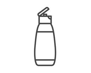 Vector icons of beauty, cosmetics and care. Bottle, jar, shower gel, face cream, body lotion, spray, ointment, paste.