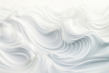 Abstract white background with smooth lines and waves. Vector illustration for your design