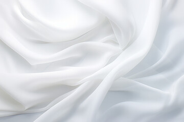 Abstract white background with smooth lines and waves. Vector illustration for your design