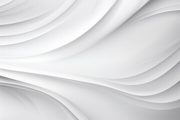 Abstract white background with smooth lines and waves. Vector illustration for your design