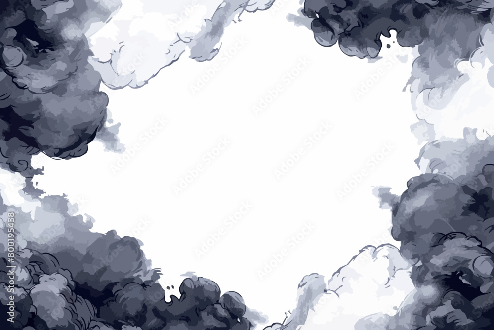 Poster comic blank speech bubble with copy space over color background design. empty template in explosion 