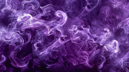Fototapeta premium Purple smoky haze abstract background of foggy purple mist for captivating designs