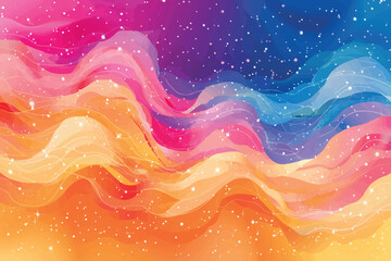 vintage Background abstract  colorful blots. Vector design
