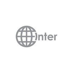 Inter Globe logo icon vector template.eps