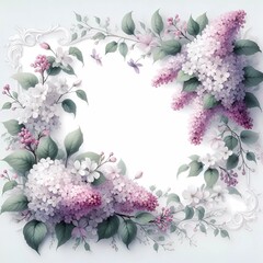 Hintergrund, Wallpaper: Fliederblüten