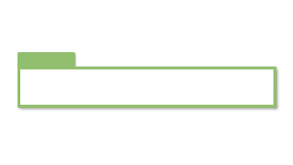 シンプルテロップベース・サブテロップ付き(ライトグリーン)