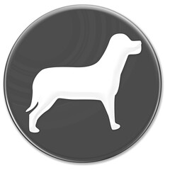 Dog symbol icon