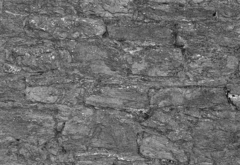 Stone wall pattern, natural stone texture, ground pavement background. Pencil sketch drawing illustration