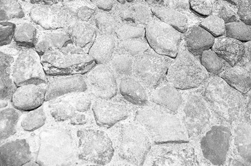 Stones pattern, natural background. Pencil sketch drawing illustration