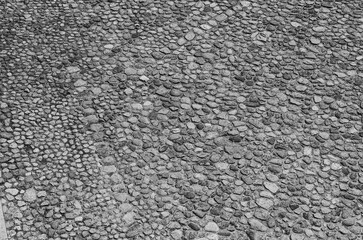 Black and white stone texture. Pencil sketch drawing illustration