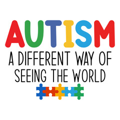 Autism A Different Way Of Seeing The World