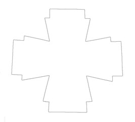 Paper confectionery napkin with solid white paper texture. Hand drawn pencil sketch illustration