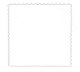 Fototapeta premium Paper confectionery napkin with solid white texture. Hand drawn pencil sketch illustration