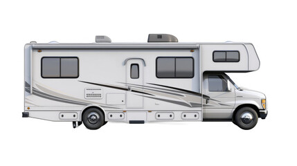 Class C RV isolated on transparent background