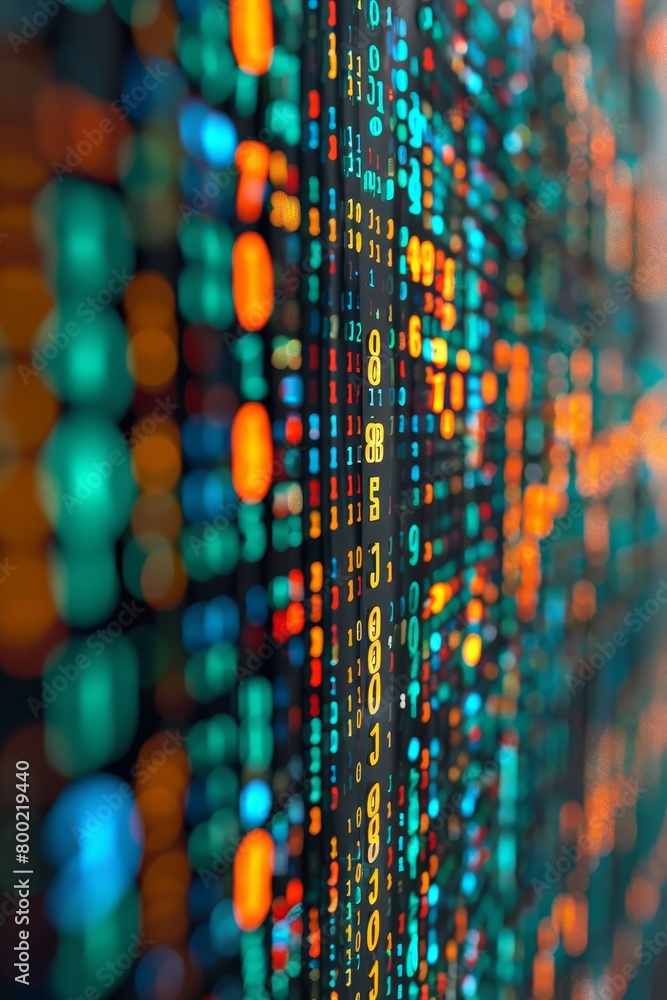 Poster exploring quantum error correction methods via engaging motion graphics animation
