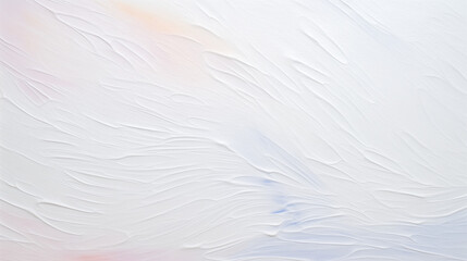 Fototapeta premium Textured Paper with White Background - Gentle Color Palette and Thick Impasto Texture, Perfect for Artistic Projects Requiring Depth and Detail