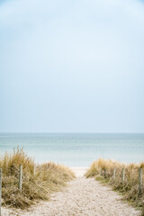 Strandweg Baabe, Ostsee Insel Rügen