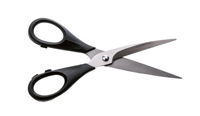 paire de ciseau d&eacute;tour&eacute; sur fond transparent