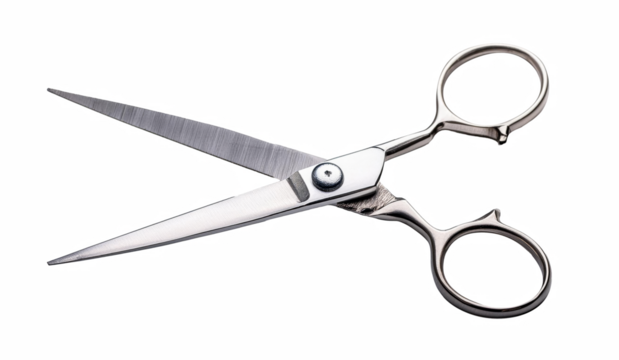 paire de ciseau détouré sur fond transparent