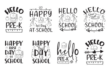 Back to School SVG