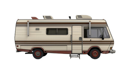 Class C RV isolated on transparent background