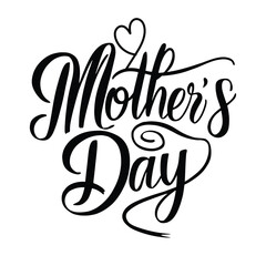 mother day, typography