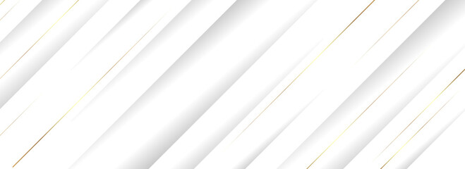 Obraz premium Luxurious white background with gold. minimal modern elegant abstract background