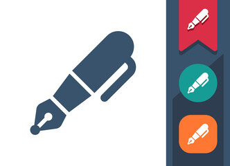 Pen Icon. Writing, Write
