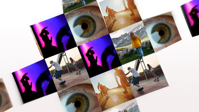 Unfolding Media Logo Reveal