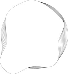 Circle fluid white overlapping for banner, web, badges, tag