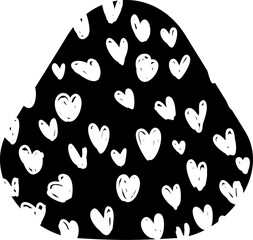 Hand drawn triangle texture