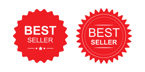 best seller sign icon vector, eps10