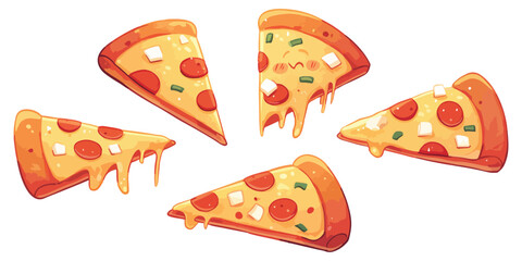pizza clipart vector for graphic resources