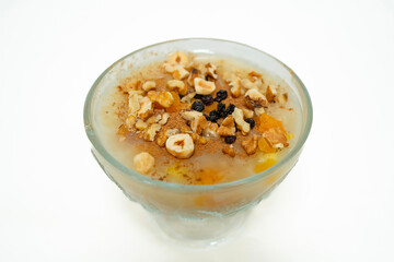 Traditional delicious Turkish dessert; Ashura (Asure)