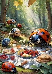 ladybird on a leaf