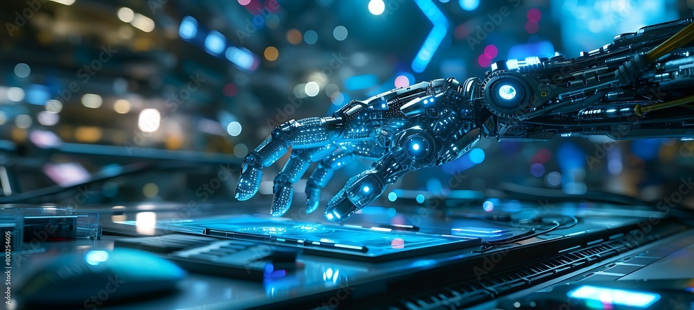 Poster amplifying human engagement with technology: integrating digital holographic hands into data streams