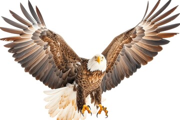 eagle, majestic eagle clipart, isolated on white background