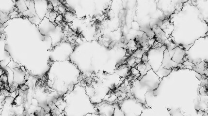 Seamless pattern of smooth marble with subtle veins of gray and white