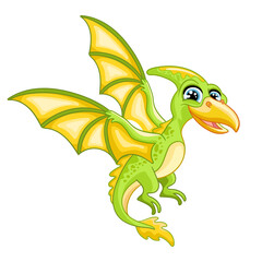 Cute dinosaurs character in cartoon style vector illustration © alinart