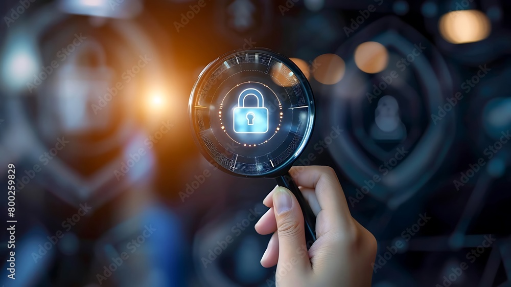Poster ock icon under the lens: understanding cybersecurity and 2fa