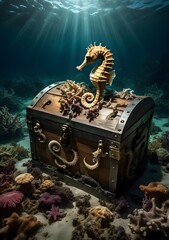 treasure chest with treasure